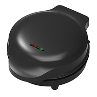 Appareil de cuisine 550W, machine à aliments domestique, mini-machine à snacks et gaufrier avec plaques interchangeables (crêpes/gaufres/grill) et autres plaques en option