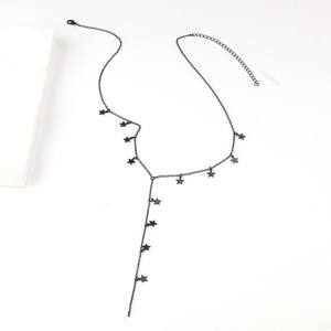 Collar de capas con diseño de estrella, de aleación de zinc, joyería de moda para mujer, origen Yiwu, diseño de múltiples capas - Product Image 4