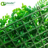 Paneles de Cerca Artificial Verde de 50cm*50cm, Anti-UV, Larga Duración, Antienvejecimiento, para Decoración de Paredes Exteriores y Pasillos
