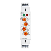 Relais temporisé asymétrique à LED JIUJI JJT8-S1 de qualité industrielle, précision 0,1s-100 jours, SPDT 16A, pour le contrôle de l'éclairage