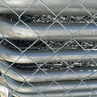 Malla de Alambre Galvanizada por Inmersión en Caliente, 1.8-3.8mm, 60x60mm, 0.6-6m de Altura, Resistente a la Corrosión, para Aislamiento de Carreteras y Ferrocarriles, Venta al Por Mayor
