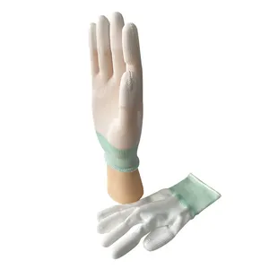 ALLESD Top-Fit individualisierte Fingerspitze PU-Beschichtete Handschuhe industrielle Arbeitssicherheitshandschuhe