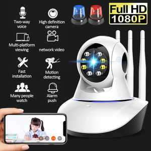 Mini <span class=keywords><strong>caméra</strong></span> YIIOT sans fil 2mp 1080P IP, <span class=keywords><strong>caméra</strong></span> de Surveillance intérieure IR à Vision nocturne, moniteur pour bébé, prix bas, livraison directe - Product Image 2