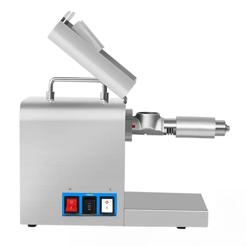 Favourable price Pressing screw speed 80r/min Output 5kg/h Volume 0.02CBM press oil machine