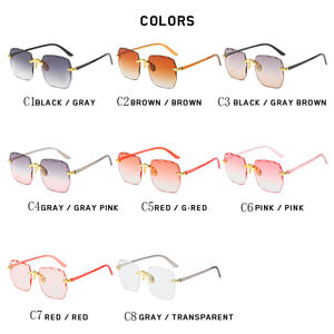 オシャレな特大デザインあなた自身のサングラス2024高級ファッションカスタム高品質サングラスoem - Product Image 4