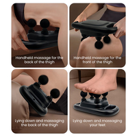 Masseur rechargeable à 4 têtes pour le cou, les épaules et le dos.