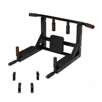 Barre de traction murale multifonctionnelle en acier durable CooSport Fitness et station de dips