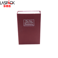 LASPACK, словарный Сейф для книг с кодовым замком и замком для ключей, Противоугонный секретный сейф, ящик для наличных