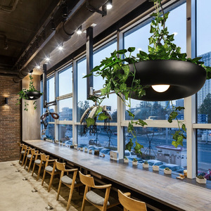 Lampes suspendues modernes en forme de <span class=keywords><strong>pot</strong></span> de fleurs, <span class=keywords><strong>luminaire</strong></span> suspendu nordique pour salle à manger, bureau, décoration artistique de la maison - Product Image 2