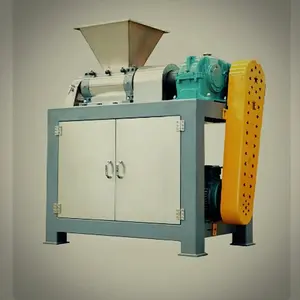 Npk Fertilizante Equipo de granulación Planta Máquina granuladora de prensa de doble rodillo
