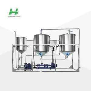 palm fruit oil refinery machine small refinery soya bean cooking oil machine crude oil refinery machine small scale