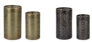 Juego de Portavelas al por Mayor con Recubrimiento de Color, Portavelas Redondos de Metal de Estilo Tradicional para Decoración - Product Image 3