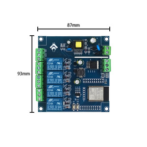 Module relais 4 canaux ESP32 WiFi BLE avec alimentation CA (BSSY) - Carte de développement WROOM LC-Relay-4R-A2 - Product Image 2