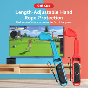 Nouvelle manette de jeu sans fil pour 2 accessoires, ensemble de manettes de jeu sportives, matériau ABS, <span class=keywords><strong>raquette</strong></span> de tennis, <span class=keywords><strong>volant</strong></span> de course - Product Image 4