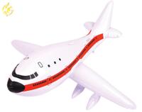 Avion gonflable Jet 747, jouet amusant pour Noël et Halloween, PVC multicolore, 100 cm, forme ronde/forme personnalisée, impression UV/numérique, à partir de 8 ans