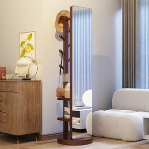 Miroir sur pied moderne personnalisé pour la décoration intérieure, avec support de rangement multifonctionnel et articles faits à la main pour l'aménagement intérieur - Product Image 5