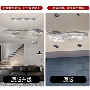 โคมไฟระย้าสำหรับบันไดวิลล่าดูเพล็กซ์ Artemide Italian COSMIC ANGEL ดีไซน์สร้างสรรค์ แสงวอร์มไวท์ สำหรับห้องนั่งเล่น ระดับไฮเอนด์ เหมาะสำหรับบ้าน - Product Image 5