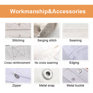 Sac à vêtements pour robe de mariée imprimée sur mesure pour hommes avec poche transparente pour carte de visite Fermeture à glissière en tissu non tissé Logo personnalisé - Product Image 4