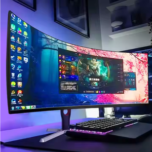 จอเกมมิ่งโค้งไร้ขอบขนาด 21-37 นิ้ว จากโรงงานขายส่ง ความถี่ 240 Hz จอ LCD 4k ultra HD 1500R - Product Image 3