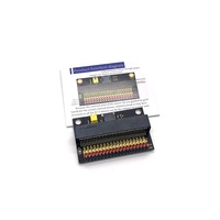 Placa de expansión Io Micro para programación de Python, Microbit: Bit, adaptador de placa Horizontal, zumbador pasivo a bordo