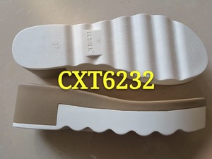 En gros Sandales Nouvelle Conception de Semelle En <span class=keywords><strong>Bois</strong></span> Imprimé PU semelle extérieure - Product Image 3