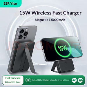 Banque d'alimentation magnétique <span class=keywords><strong>ESR</strong></span> 15W, charge rapide <span class=keywords><strong>sans</strong></span> <span class=keywords><strong>fil</strong></span>, 5000mAh, banque d'alimentation portable, <span class=keywords><strong>chargeur</strong></span> de téléphone portable - Product Image 2