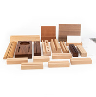 Mecanizado CNC de Precisión OEM de 5 Ejes para Madera de Haya, Piezas de Madera Personalizadas, Fresado, Brochado, Formas Complejas, Decoración de Muebles de Alta Gama