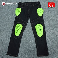 Armure certifiée CE pour moto; protections dorsales, genoux et hanches sous forme d’inserts; coussinets de protection contre les chocs pour veste et pantalon, équipement adapté à la conduite sur route