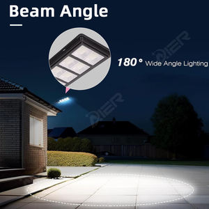Lampe <span class=keywords><strong>solaire</strong></span> LED extérieure intégrée à télécommande, étanche IP65, haute luminosité, 120W 180W, éclairage <span class=keywords><strong>solaire</strong></span> de rue - Product Image 4