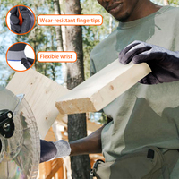 Gants de travail de précision antistatiques à écran tactile, en nylon spandex 15 jauges, enduits de mousse de nitrile noire, marque SNELL, faible MOQ personnalisé