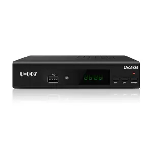 JUNUO ricevitore satellitare CCCAM set top box MPEG4 H.264 Decoder FHD 1080P supporto USB WiFi Dongle ricevitore TV digitale