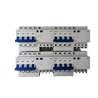 Disjoncteurs miniatures RCBO à courant nominal 32A avec protection contre les arcs électriques, en cuivre, capacité de coupure 6kA, montage sur rail