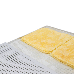 Plateau de four rectangulaire en <span class=keywords><strong>aluminium</strong></span> pour pâte feuilletée Mille Feuille 40x30cm 60x40cm Plat de cuisson Plat perforé Hôtel Restaurant - Product Image 3