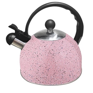 Cắm Trại thép không gỉ Ấm đun nước với được xây dựng trong an toàn Spout Tea <span class=keywords><strong>Kettle</strong></span> huýt sáo Ấm đun nước - Product Image 4