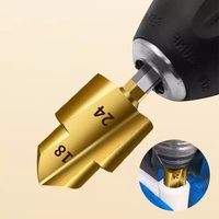 Foret de levage PPR 20 25 32 mm avec poignée hexagonale, foret étagé pour réparation de tuyaux d'eau en PVC, outil universel pour plombier