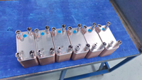 Compresseurs d'air pour véhicules à énergie nouvelle, récupération de chaleur résiduelle, mini échangeurs de chaleur à plaques FHC008G 0~10KW -196~225 ℃   Refroidisseur MOQ: 1