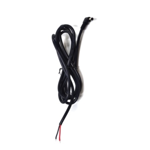 Câble <span class=keywords><strong>d</strong></span>'alimentation DC à <span class=keywords><strong>angle</strong></span> droit de 90 degrés, fil 16AWG DC5525 (5,5x2,5 mm) avec fiche mâle vers extrémités étamées - Product Image 6