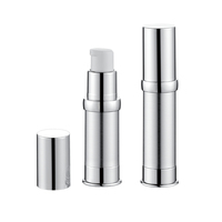 Empty 6ml 10ml Custom AS Cosmetic Toner Bottle Airless Pump Lotion Bottle