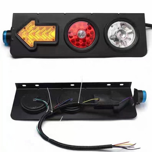 Đa chức năng <span class=keywords><strong>LED</strong></span> Trailer đuôi ánh sáng dừng ngược lại lần lượt hướng đèn với năng động chỉ số cho giao thông xe tải - Product Image 1