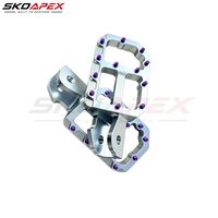 Repose-pieds larges antidérapants en aluminium CNC pour Sur Ron Light Bee X LBX Talaria Sting E-Ride Pro E Dirt Bike – Pièces de rechange améliorées