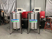 Machine de stérilisation et de fermentation de 200 litres pour miel, jus de fruits, purée de fruits, ketchup, yaourt, lait, pasteurisateur HJ-SJ200
