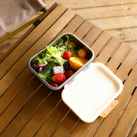 Boîte à lunch 1000 ml en acier inoxydable pour adultes, personnalisable avec logo, idéale pour le bureau et les activités de plein air – Nouveauté 2026