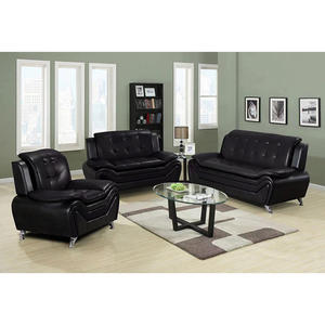 निर्माता पेशेवर कारखाने कार्यालय सोफा सेट यूरोपीयन डिजाइन वाणिज्यिक फर्नीचर लक्जरी चमड़े के सोफे के सोफे पर - Product Image 4