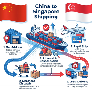 Transporte Marítimo de China a Singapur - Logística Puerta a Puerta DDP para Carga a Granel y Sobredimensionada con Tránsito de 12-18 Días - Product Image 5