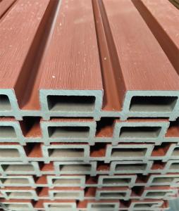 Revestimiento externo de coextrusión de revestimiento de decoración de alta calidad, revestimiento compuesto de plástico de madera para exteriores, paneles de pared exteriores Wpc - Product Image 5