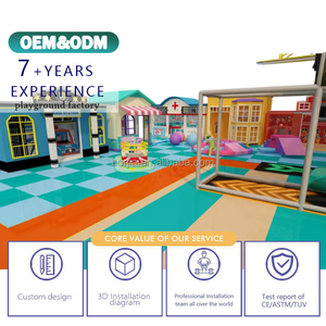 Área de Juegos Infantil de 1200 m², Parque Infantil Interior, Juegos Comerciales, Equipamiento de Juegos Blandos para Niños Pequeños, Fabricante Chino - Product Image 3