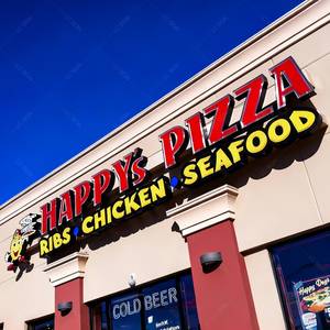 Letrero Comercial para Exteriores, Letrero Publicitario con Logotipo, Logotipo Comercial Personalizado, Letrero para Tienda, Letrero LC, Letrero con Letras LED para Pizzería - Product Image 5