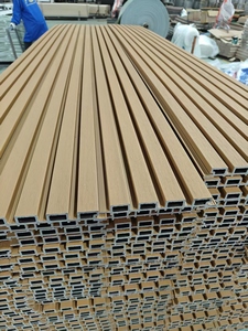 Revestimiento de Pared Compuesto de WPC Ecológico, Resistente al Fuego y al Agua, de 24 mm de Grosor, con Diseño Encastrable, para Decoración de Hoteles y Villas - Product Image 4