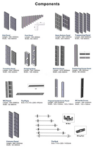 Encofrado Estructural de Aluminio Certificado <span class=keywords><strong>por</strong></span> ASTM para Estadios y Hospitales, Gran Vano, Alta Resistencia, Duradero, Fácil de Montar, Garantía de Más de 5 Años - Product Image 3
