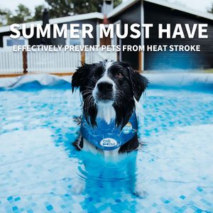 <b>Cooling</b> Dog Vest Summer Pet <b>Cooling</b> <b>Jacket</b> Lightweight Breathable for Outdoor Walking Anti Heat OEM Wholesale - Product Image 4